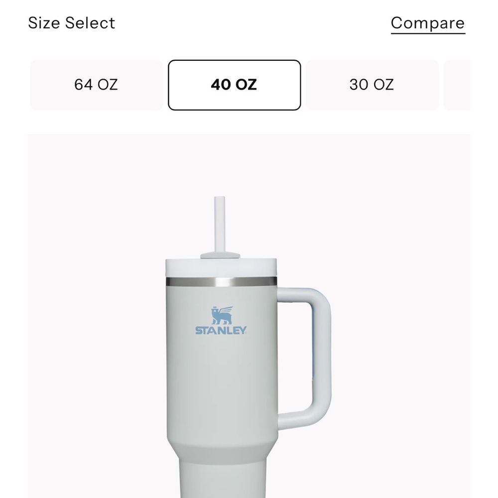 Stanley 40 oz Frost, Tumbler with Handle
